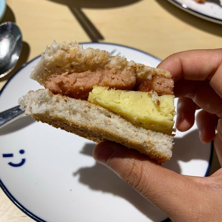 photo of Kind Kitchen by Green Common Plant Based Omnipork Spam Sandwich shared by @nydiazhang on  11 Jun 2020 - review