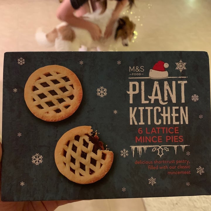 photo of Plant Kitchen (M&S) Lattice Mince Pies shared by @jashment on  12 Jan 2020 - review