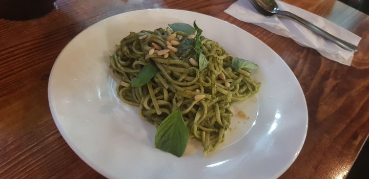 review photo of nomVnom Bistro Pesto Linguine shared by @carrots on 06 Mar 2020 - review