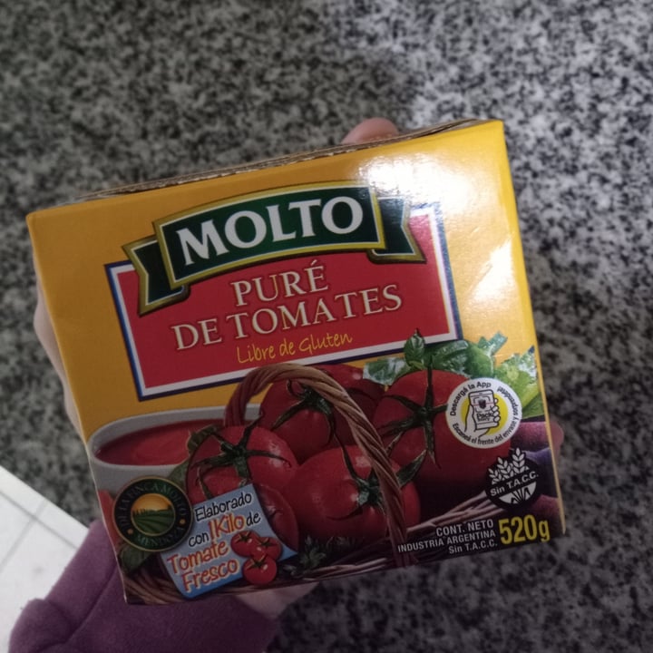 photo of Molto Extracto de tomate shared by @twonatfaces on  06 Sep 2020 - review