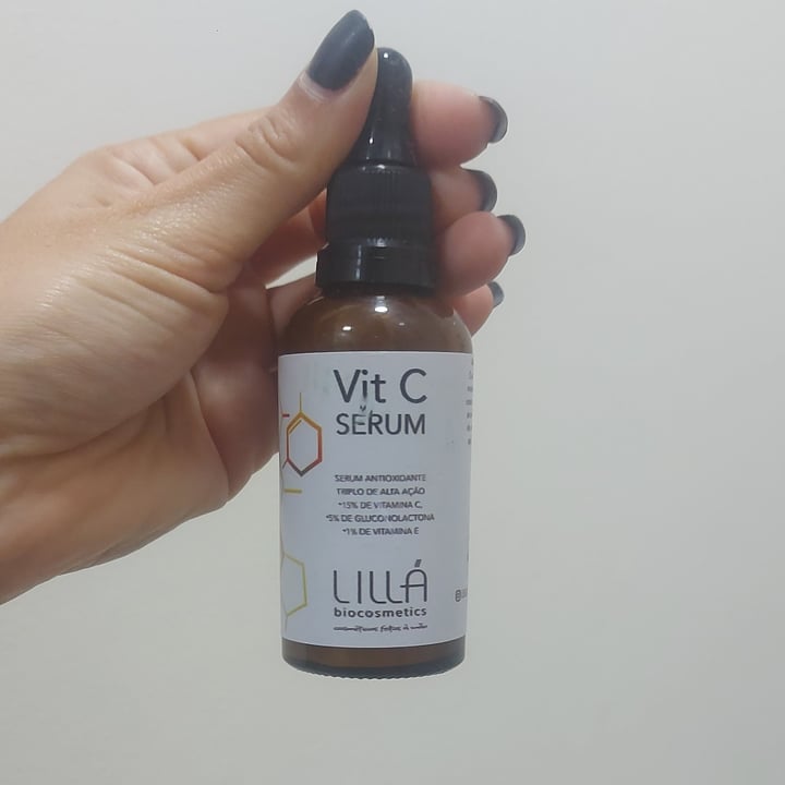 photo of Lillá biocosmectis Vitamina C shared by @larissadallorto on  11 May 2022 - review