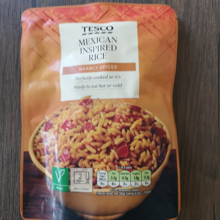 photo of Tesco Mexican inspired rice shared by @pointsofellie on  26 Apr 2021 - review