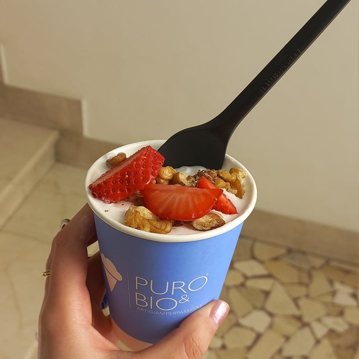 photo of Puro & Bio Yogurt vegano shared by @klesta on  22 Mar 2022 - review