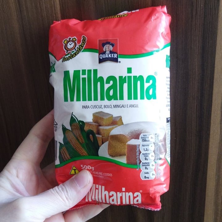 photo of Quaker Milharina shared by @rosesouza on  14 May 2022 - review