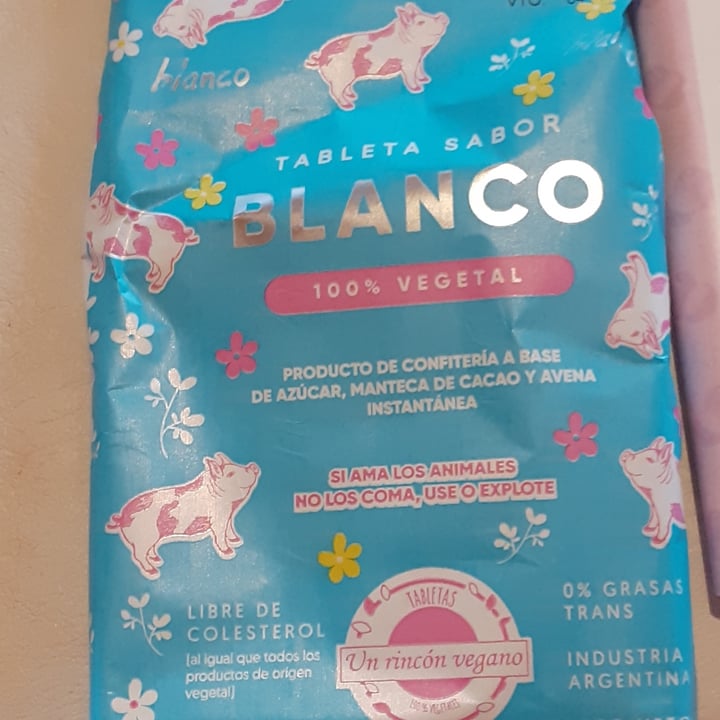 photo of Un Rincón Vegano Chocolate Blanco shared by @rociocm on  20 Apr 2022 - review