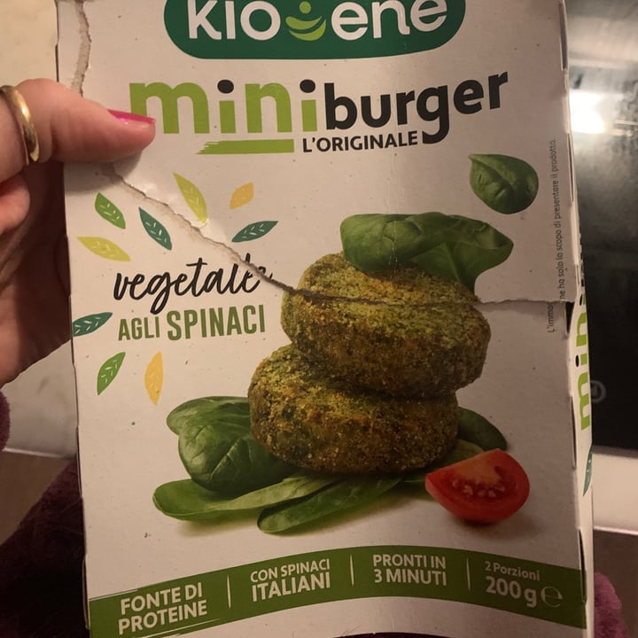 photo of Kioene Hamburger agli spinaci shared by @ewii on  24 Oct 2022 - review