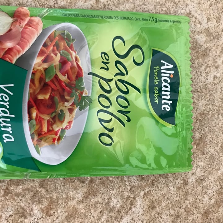 review photo of Alicante Sabor en Polvo Verdura shared by @fiorellamung on 01 Sep 2020 - review