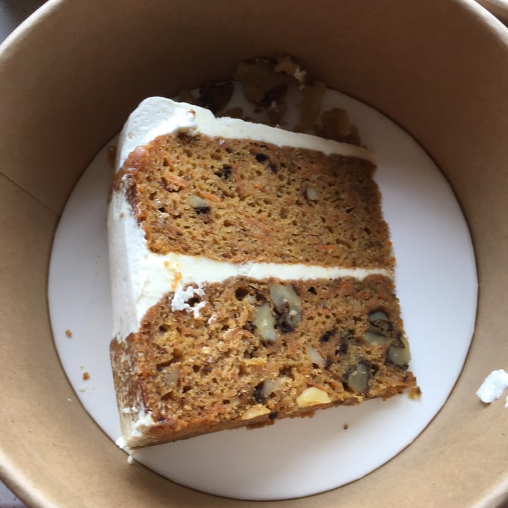 photo of Sprout Plant Based Fusion Vegan Carrot Cake shared by @spveg on  24 Mar 2021 - review