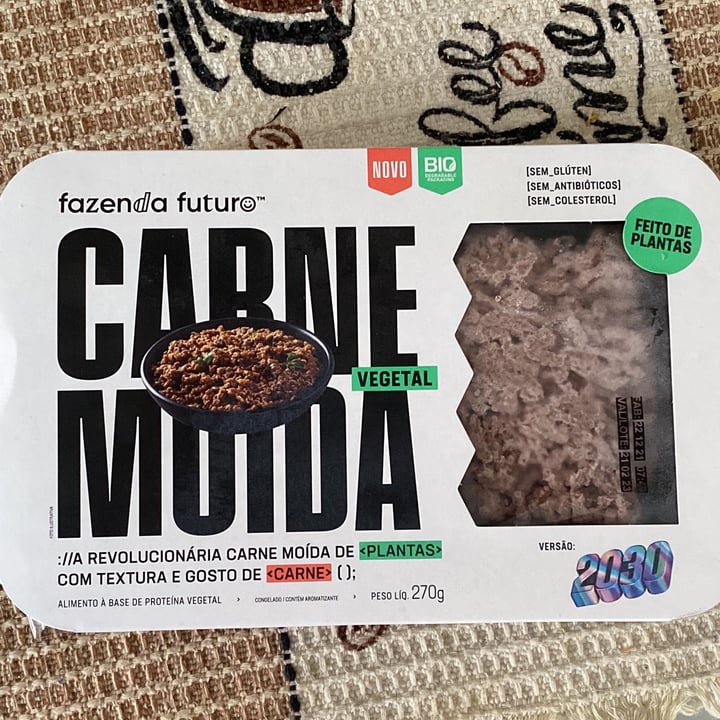 photo of Fazenda Futuro - Future Farm Carne Moída shared by @thu on  24 Apr 2022 - review