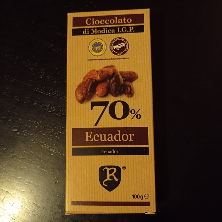 photo of Cioccolato di Modica Ecuador 70% shared by @mviolet on  30 Mar 2022 - review