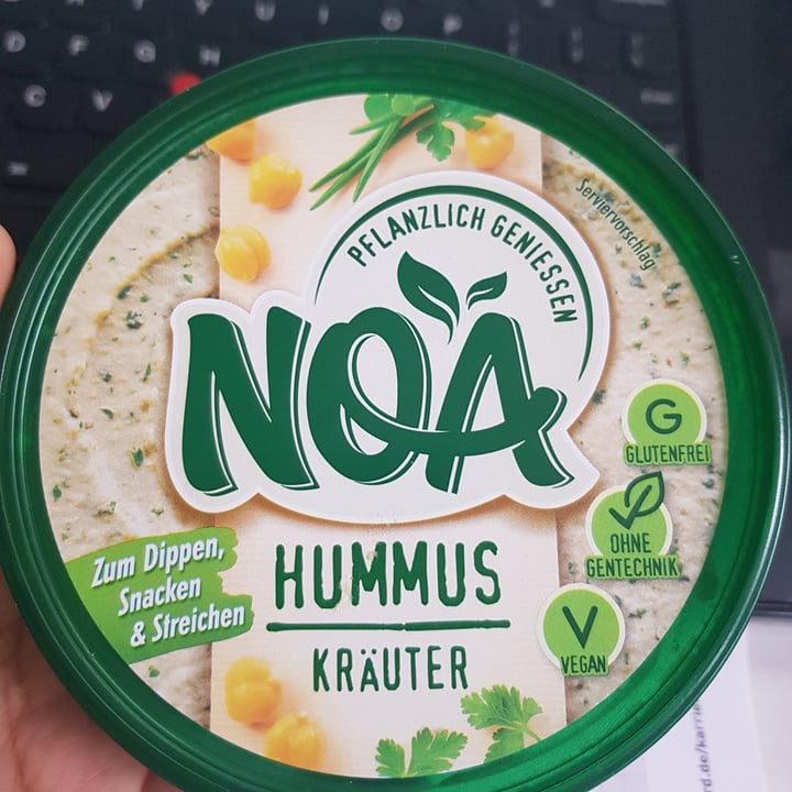 review photo of Noa Hummus Kräuter shared by @adrionline on 12 Mar 2021 - review