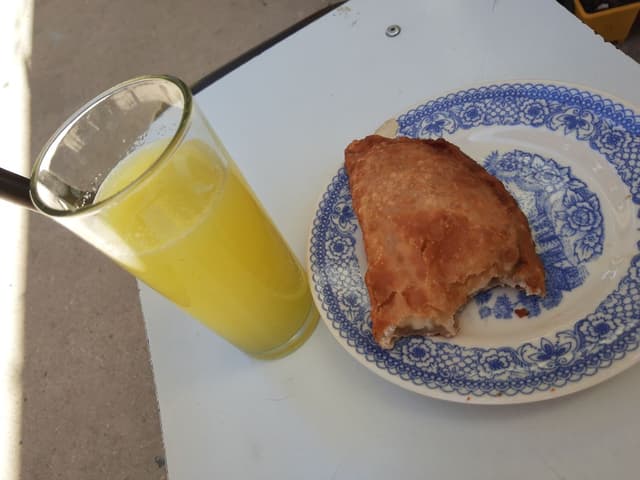 Photo of the dish “Empanada frita de queso”