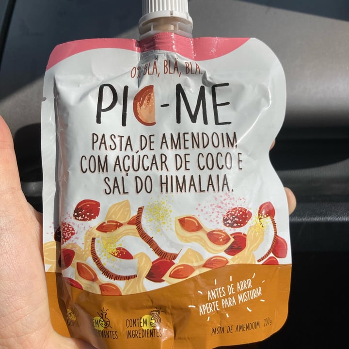 photo of Pic-Me Pasta De Amendoim shared by @portalveganismoeamor on  12 Apr 2022 - review