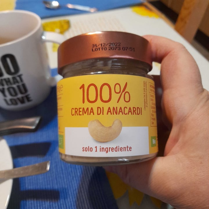 photo of Euro Company food for change 100 % Crema di Anacardi shared by @bsilvia on  05 May 2022 - review