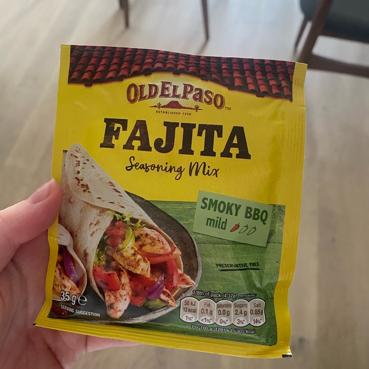 Old El Paso Smoky BBQ Fajita Seasoning Mix Review abillion