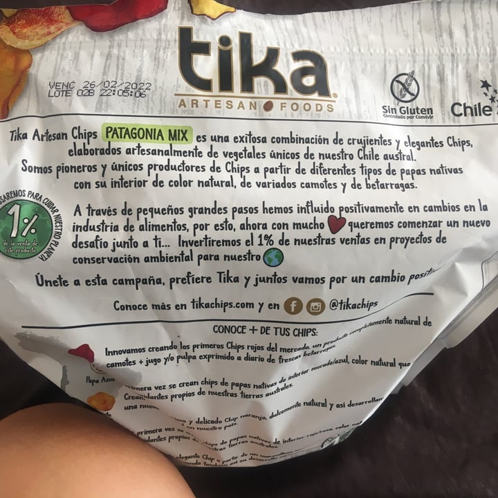 review photo of Tika Snack artesanal de camotes, papas exĂłticas y remolachas shared by @fasggy on 04 Apr 2021 - review