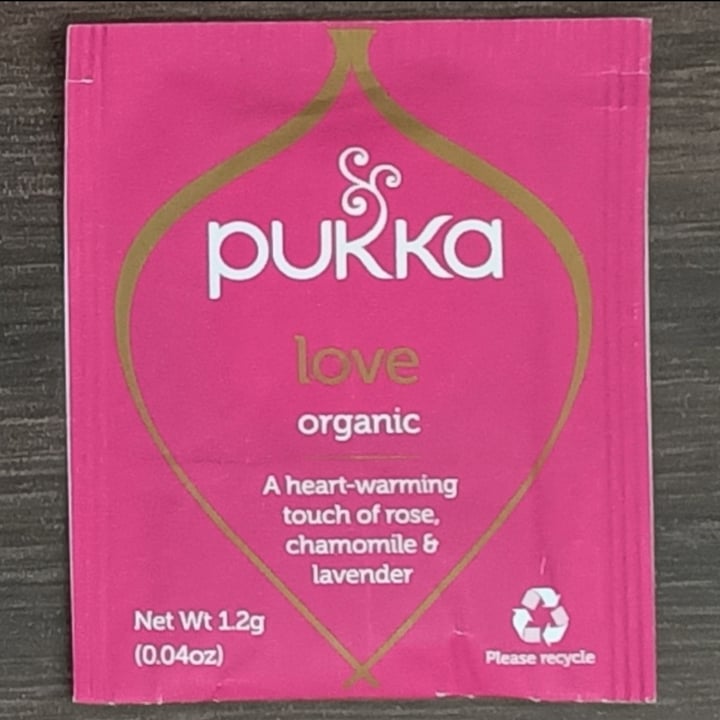 photo of Pukka Pukka Love (Herbal Tea) shared by @loveplanetearthclub on  29 Nov 2021 - review