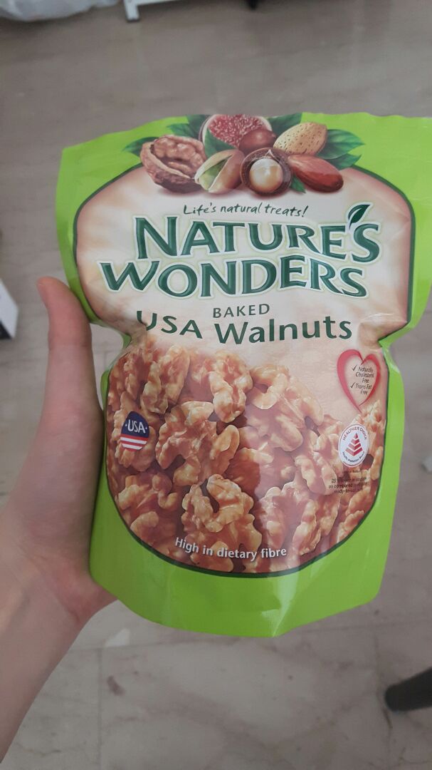 photo of Nature's Wonders Baked USA Walnuts shared by @darkchocoholic on  30 Nov 2018 - review