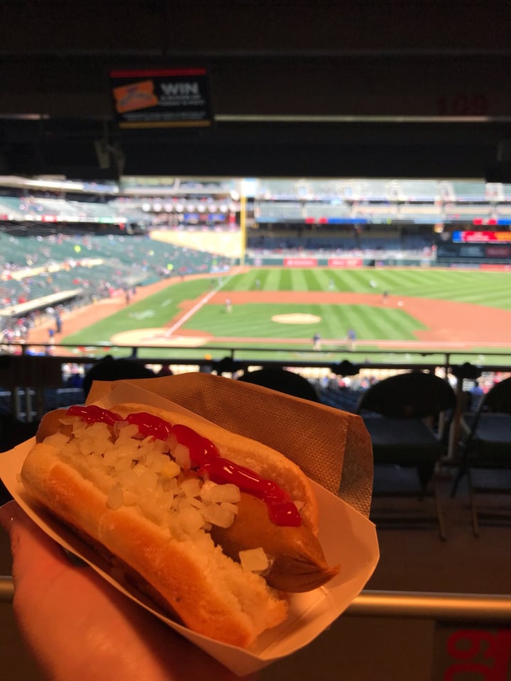 photo of Target Field Vegan Dog shared by @kristalslange on  31 Mar 2019 - review