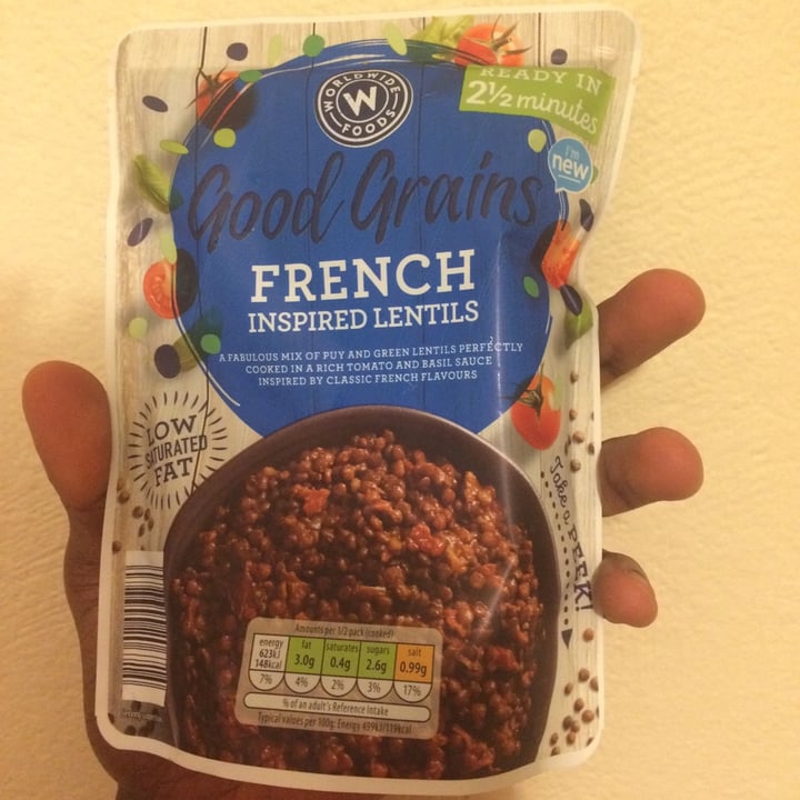 photo of Worldwide foods French inspired lentils shared by @luke37 on  26 Dec 2020 - review