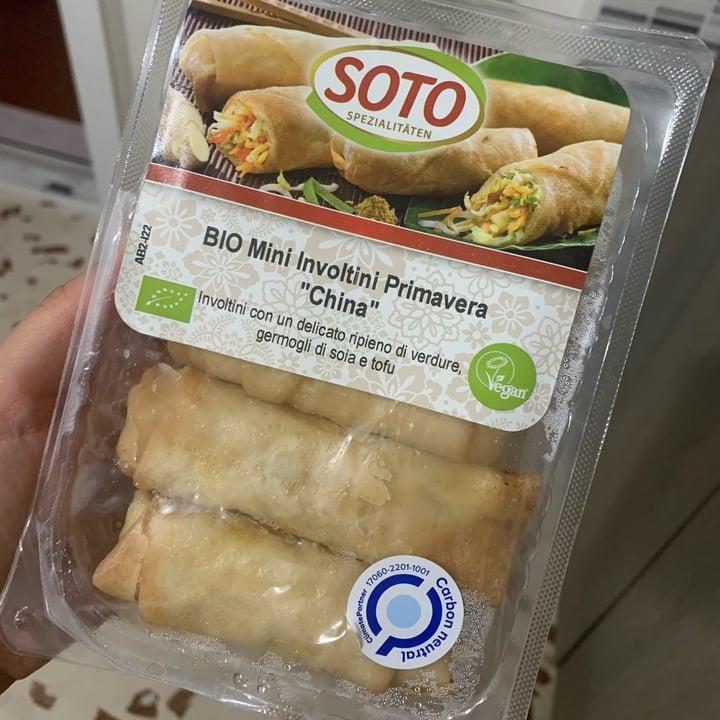 photo of Soto Bio involtini primavera china shared by @nefos19 on  15 Aug 2022 - review