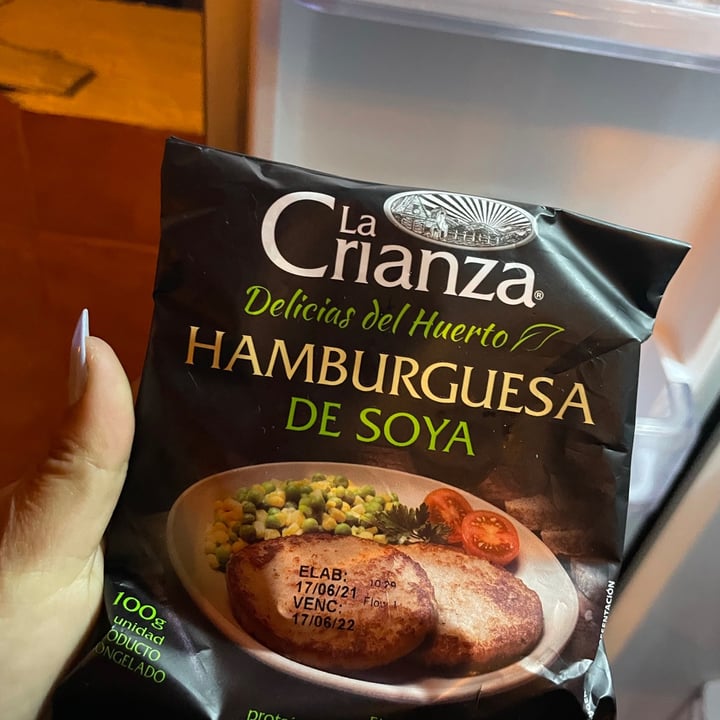 photo of La Crianza Hamburguesa de Soya shared by @yamilavalencia on  29 Sep 2021 - review