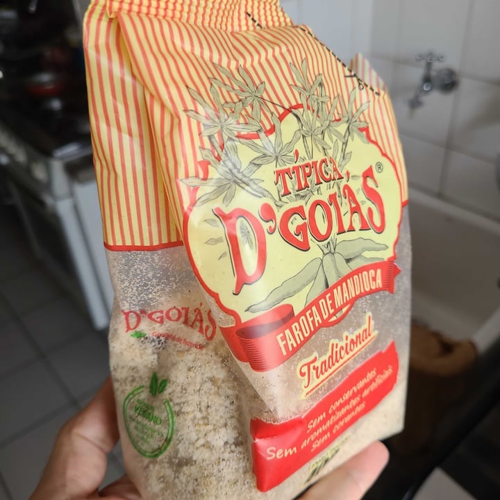 photo of Típica d' Goiás Farofa De Mandioca shared by @vivizago on  25 Aug 2022 - review