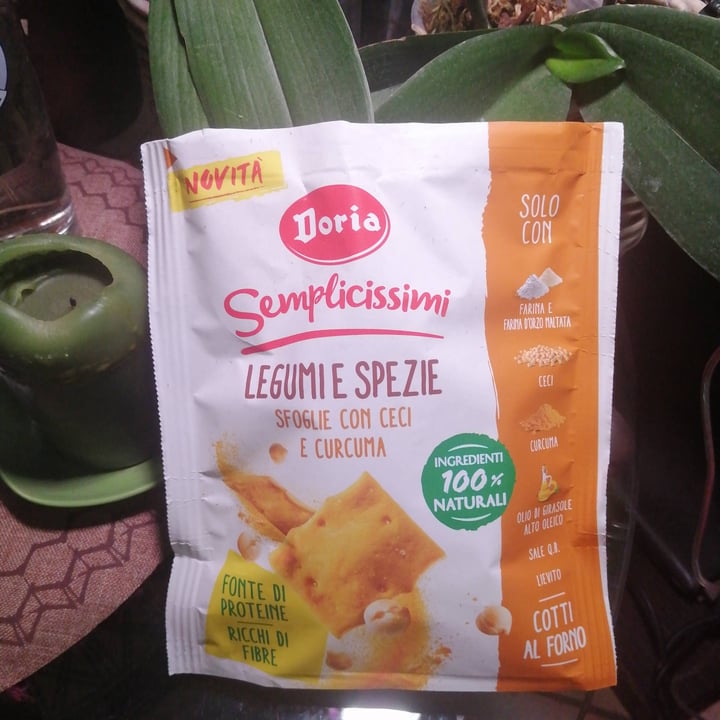 photo of Doria Semplicissimi Legumi E Spezie Sfoglie con Ceci e Curcuma shared by @chiara76 on  27 Apr 2021 - review