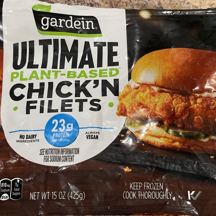 photo of Gardein Ultimate Plant-Based Chick’n Filets shared by @kaykin1 on  28 Oct 2021 - review