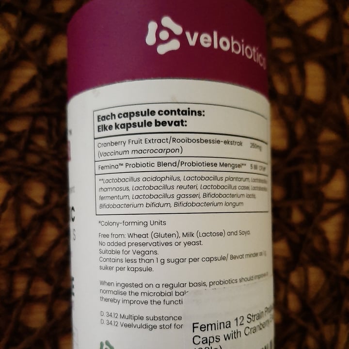 photo of velobiotics femina shared by @bl on  26 Mar 2021 - review