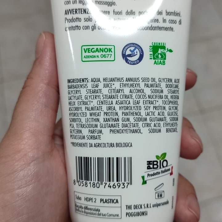 photo of Phbio Crema corpo aloe shared by @valdev on  23 Jul 2022 - review