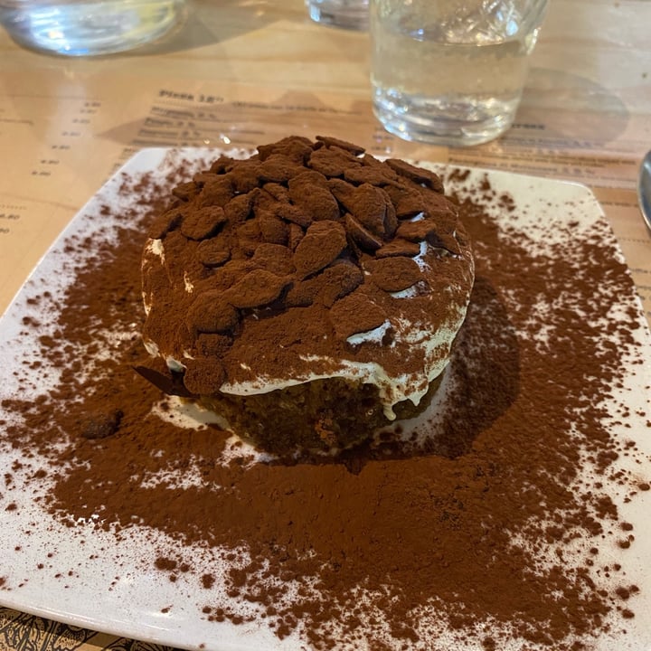 review photo of Sora Lella Vegan Roman Restaurant Tiramisu shared by @madvgn on 12 Jul 2021 - review