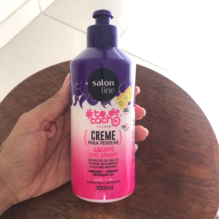 photo of Salon line #to de cacho - cacho dos sonhos - creme para pentear shared by @inesb on  06 May 2022 - review