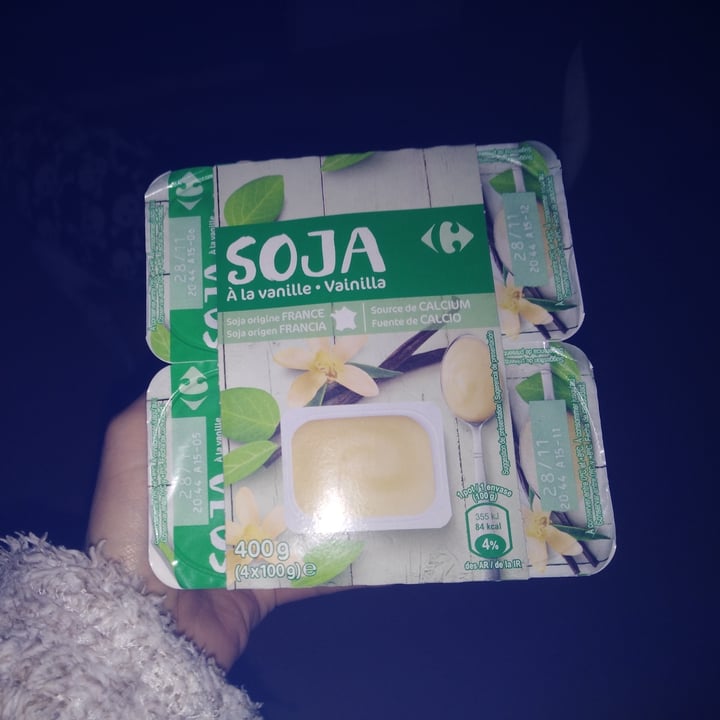 photo of Carrefour Soja Vainilla shared by @galguichuli on  03 Nov 2020 - review