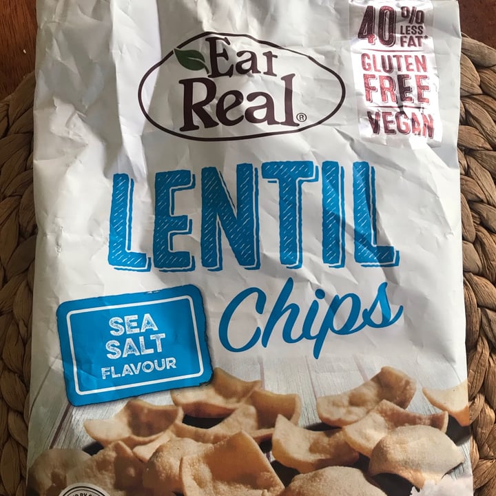 photo of Eat Real Lentil Chips Sea Salt Flavour shared by @sanna on  22 Apr 2021 - review