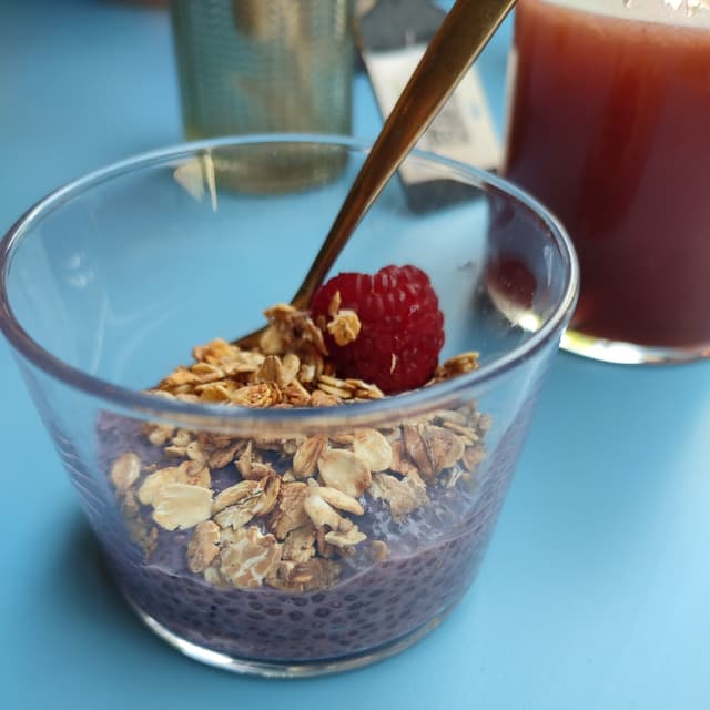 「Chia pudding」の料理の写真