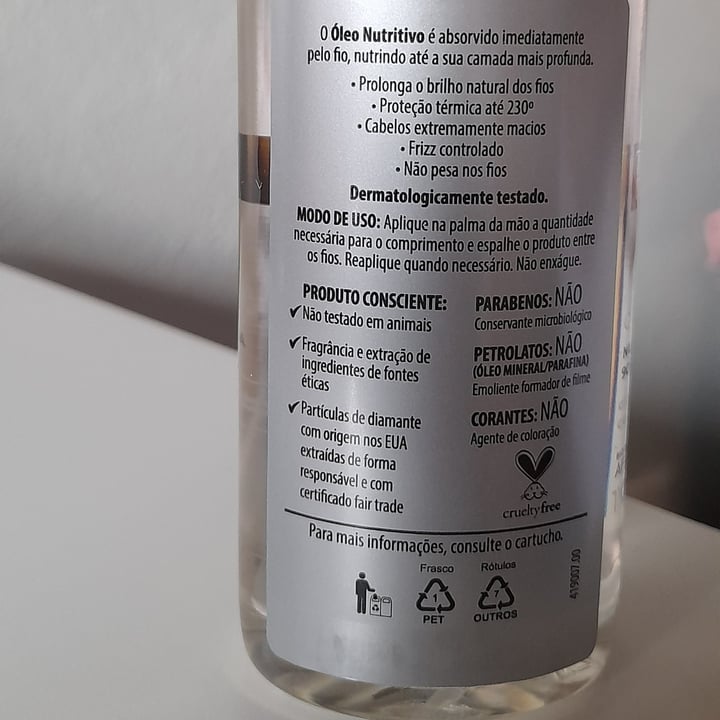 review photo of Eudora Nutri diamond - Óleo nutritivo shared by @pricosta on 26 Aug 2022 - review