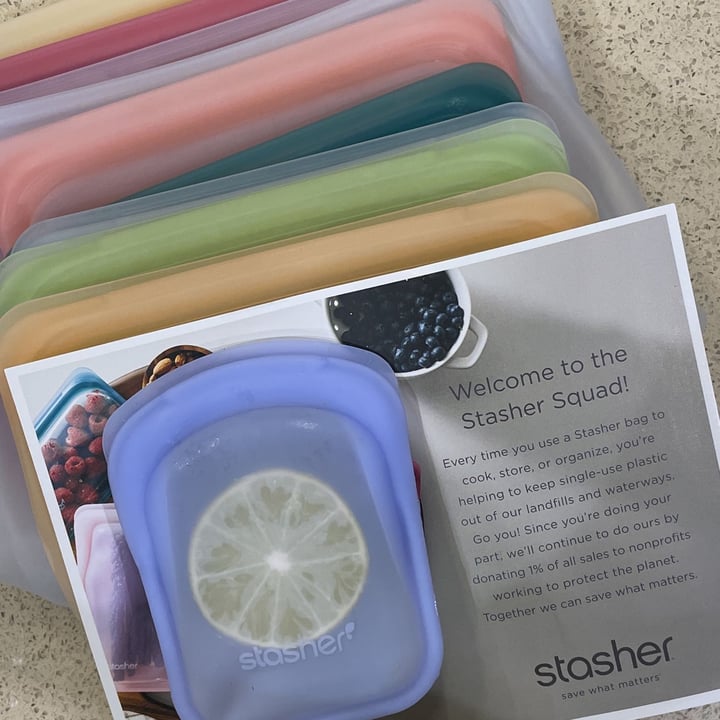 photo of Stasher Starter Kit 7 pack shared by @nicolemanoo on  21 Feb 2022 - review