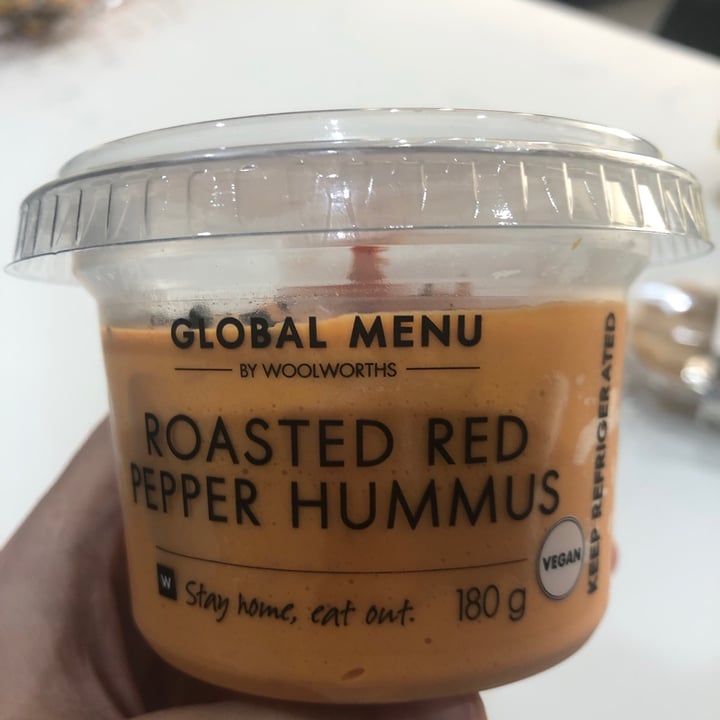 photo of Woolworths Food Roasted red pepper hummus shared by @ciferreira on  28 Sep 2021 - review