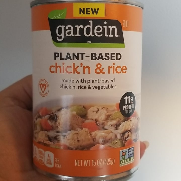 photo of Gardein Chick’n & Rice Soup shared by @kstrick1292 on  05 Oct 2020 - review