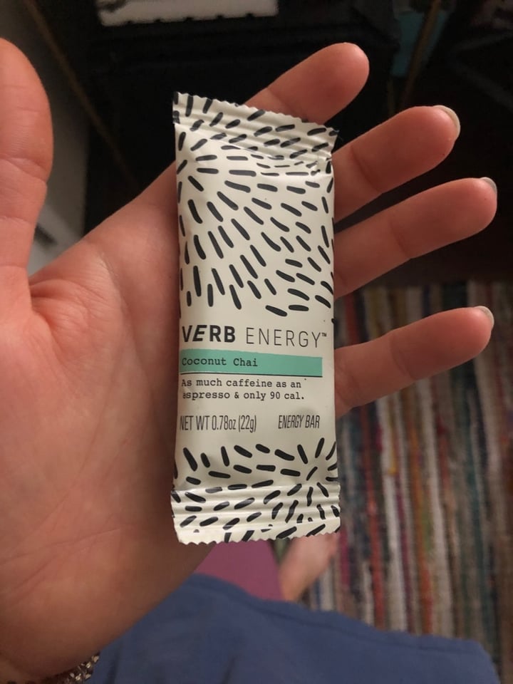 photo of Verb Energy Energy Bar shared by @skonans on  10 Mar 2020 - review