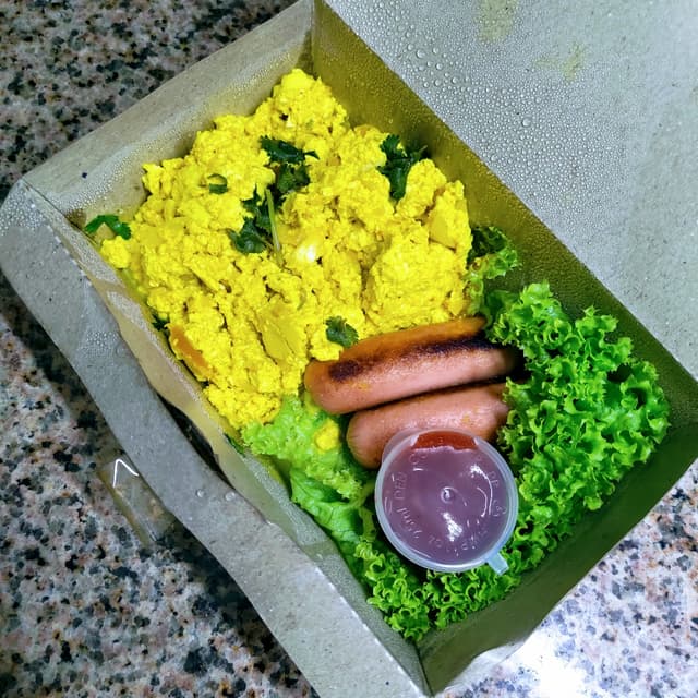 Photo of the dish “Egg Tofu Scramble”