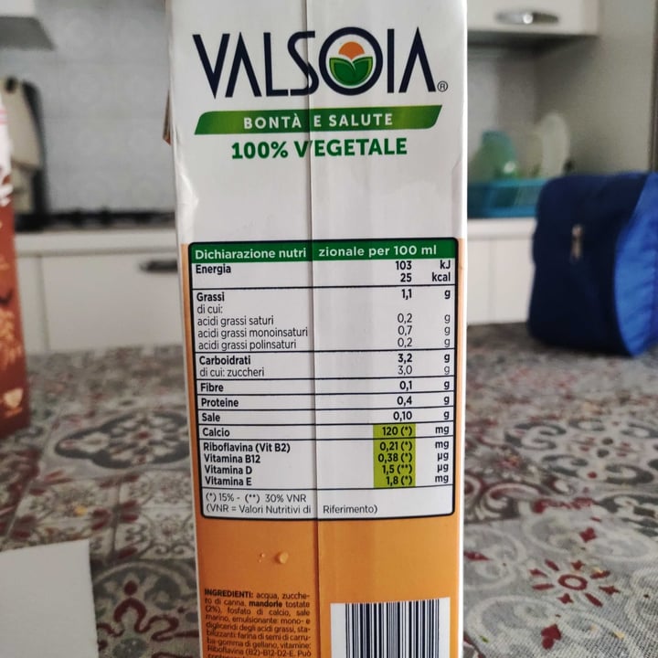photo of Valsoia Latte di mandorla shared by @ohiladile on  25 Mar 2022 - review