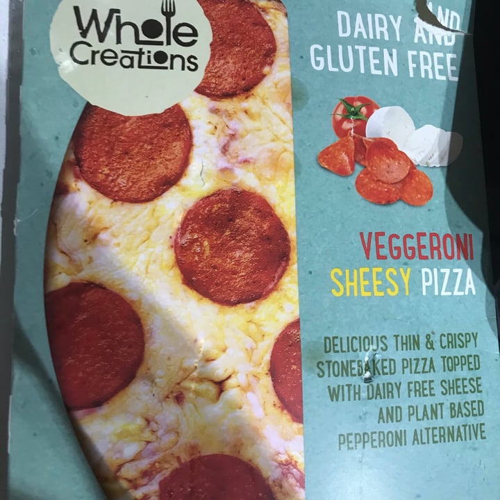 photo of Whole Creations Veggeroni Sheesy Pizza shared by @vinrojo on  29 May 2021 - review
