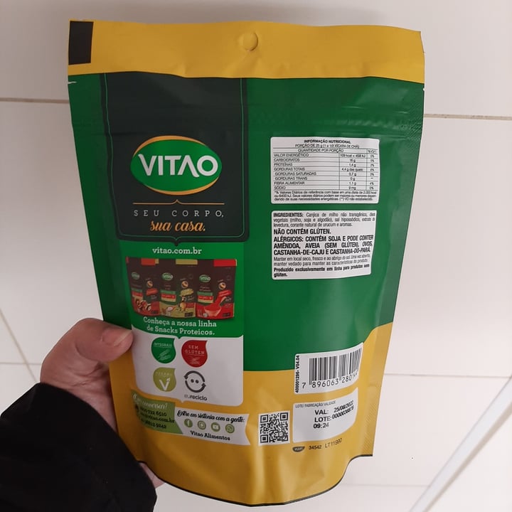 photo of VITAO Snack Integral Queijo shared by @sgarbosa on  07 Sep 2022 - review