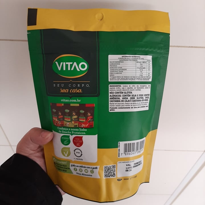 review photo of VITAO Snack Integral Queijo shared by @sgarbosa on 07 Sep 2022 - review