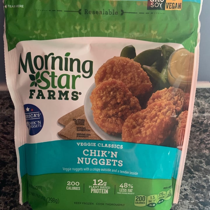 photo of MorningStar Farms Veggie Chik’ N Nuggets shared by @sridenour on  03 May 2020 - review