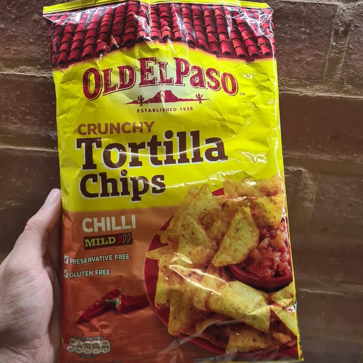photo of Old El Paso Tortilla Chips (Chili Flavour) shared by @brettie on  19 Oct 2021 - review