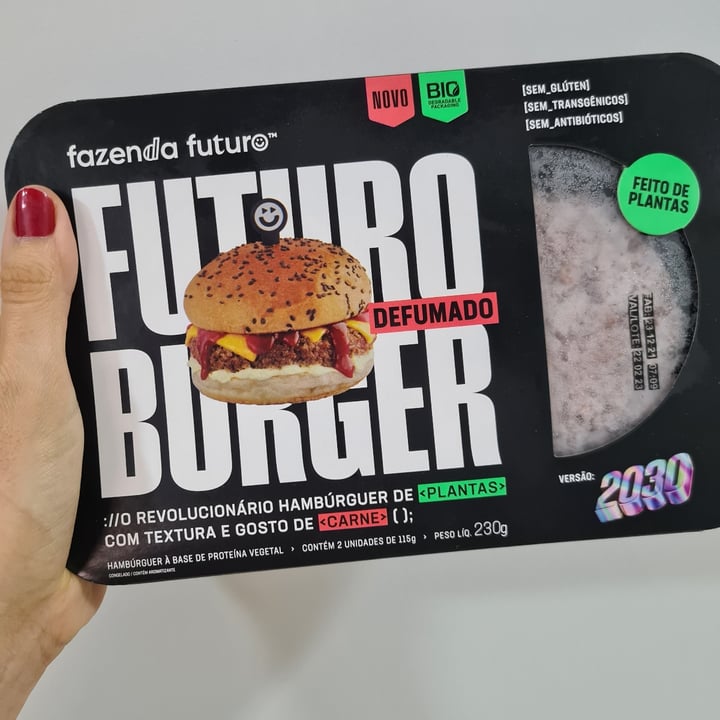 review photo of Fazenda Futuro - Future Farm Futuro Burger Defumado shared by @nathaliab on 30 Apr 2022 - review