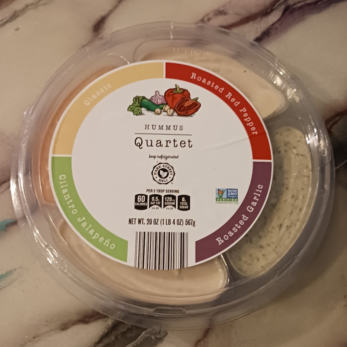 Park Street Deli Hummus Quartet Reviews abillion